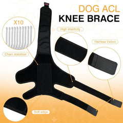 Leg Protector For Dogs Knee Brace Auxiliary Belt Joint Protection Pet Supplies Great Deal null