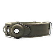 Location Tracker First Layer Leather Dog Pet Collar null