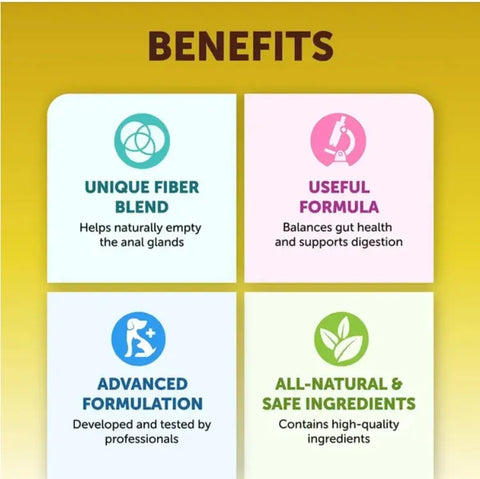 Scoot Stopper Soft Chews Fiber For Dogs Dog Anal Gland And Digestion Support Anal Gland Chews With Pumpkin And Psyllium Husk 180 Chewables For Dog Digestive Health null