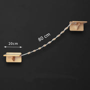 Cat climbing frame solid wood null