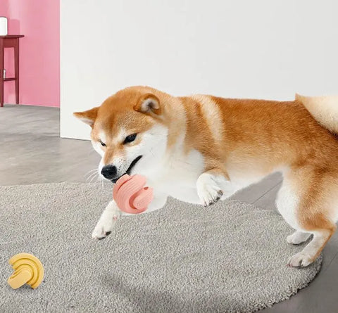 Rubber Dog Molars Teeth Relief Bouncy Ball null