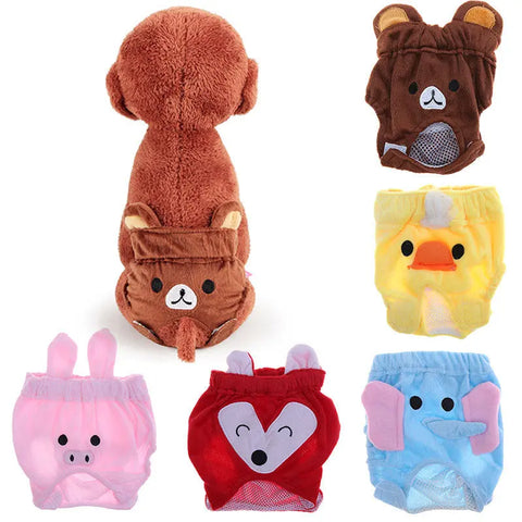 Reusable Dog Diapers Belly Band Cotton Physiological Underwear null
