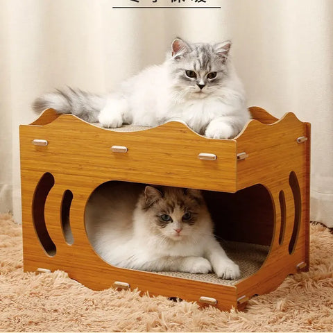 Cat Scratch Board Integrated Wear-resistant Non-chip Vertical Double Layer null