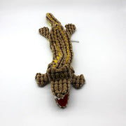 Dog chews and makes noise alligator toy null