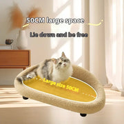 Cat Scratch Board Cat Sofa Cat Nest Integrated Sisal Anti-dandruff Scratch-resistant Cat Claw Grinding Artifact null