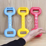 Dog Bones For Aggressive Chewers, Dog Chews Toys Long Lasting, Interactive Dog Bone Toys With Pull Band, Dog Teething Toy null