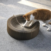 Corrugated Scratching Board Organ Nest Foldable Large Cat Toy Claw Sharpener Pet Supplies null