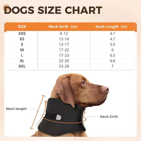 Dog Neck Brace Supports Cervical Vertebral Sprains Instability, Neck Brace For Dog Cervical Collar,Helps Puppy Recover null