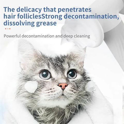 Automatic Foaming Dog Cat Bath Brush Dog Shampoo Brush With Soap Dispenser Electric Pet Grooming Massage Brush Pet Bath Brush Scrubber Comb For Dog Cat Pet Products null