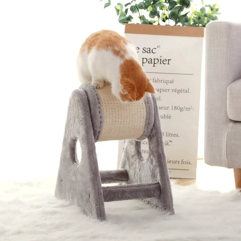 Cat Climbing Frame Small Diy Cat Climbing Frame Sisal Bucket Cat Lying Frame null