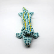 Dog chews and makes noise alligator toy null