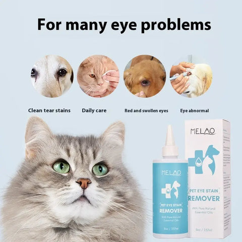 Pet Eye Decontamination Agent Trace Water Dog Cat Daily Care null