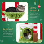 Cat House - Cat Hammock 2 Floor Platform - Cat Climbing Frame null