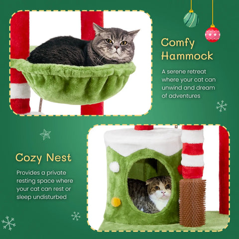Cat House - Cat Hammock 2 Floor Platform - Cat Climbing Frame null