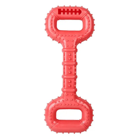 Dog Bones For Aggressive Chewers, Dog Chews Toys Long Lasting, Interactive Dog Bone Toys With Pull Band, Dog Teething Toy null