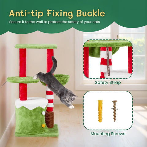 Cat House - Cat Hammock 2 Floor Platform - Cat Climbing Frame null