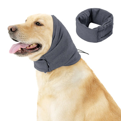 Noise Reduction Dog Hoodie Dog Head Warp Dog Calming Hoodie Hematoma Ear Wraps Head Cover Muffs For Anxiety Relief Pet Supplies null