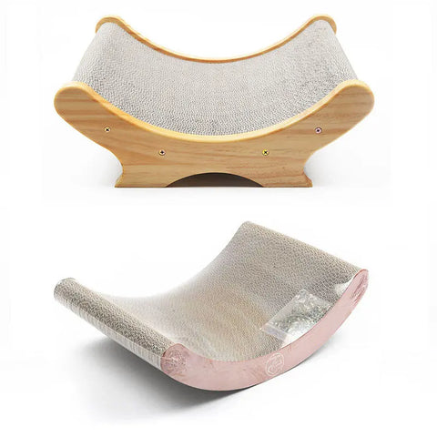 U-shaped bed cat toy cat paw grinder null