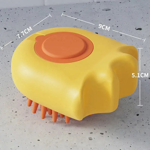 Pet Bath Brush Massage Brush Massage Comb Cat And Dog Bath Brush Pet Cleaning Supplies With Shampoo Box Pet Dog Brush null