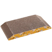 Trapezoidal corrugated cat scratching board null