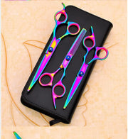 Pet grooming scissors null