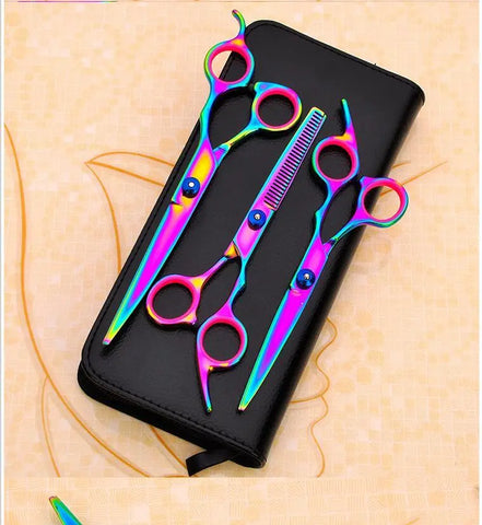 Pet grooming scissors null