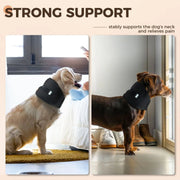 Dog Neck Brace Supports Cervical Vertebral Sprains Instability, Neck Brace For Dog Cervical Collar,Helps Puppy Recover null