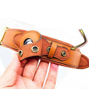 Location Tracker First Layer Leather Dog Pet Collar null