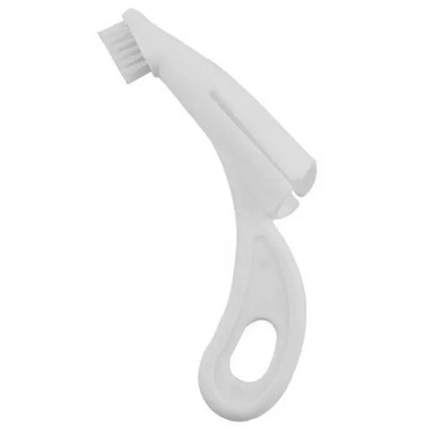 Pet Finger Toothbrush Teddy Dog Brush Bad Breath Tartar Teeth Tool Dog Cat Cleaning Supplies 2 Colors Cat Dog Toothbrushes null