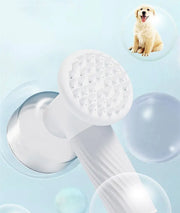 Automatic Foaming Dog Cat Bath Brush Dog Shampoo Brush With Soap Dispenser Electric Pet Grooming Massage Brush Pet Bath Brush Scrubber Comb For Dog Cat Pet Products null
