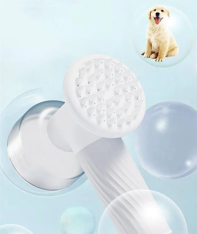 Automatic Foaming Dog Cat Bath Brush Dog Shampoo Brush With Soap Dispenser Electric Pet Grooming Massage Brush Pet Bath Brush Scrubber Comb For Dog Cat Pet Products null