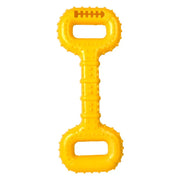 Dog Bones For Aggressive Chewers, Dog Chews Toys Long Lasting, Interactive Dog Bone Toys With Pull Band, Dog Teething Toy null