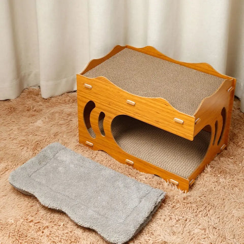 Cat Scratch Board Integrated Wear-resistant Non-chip Vertical Double Layer null