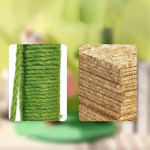 Cactus Climbing Frame Cat Sisal Hemp Column Grinding Claw null