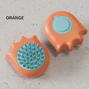 Pet Bath Brush Massage Brush Massage Comb Cat And Dog Bath Brush Pet Cleaning Supplies With Shampoo Box Pet Dog Brush null