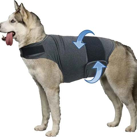 Classic Dog Anxiety Jacket Breathable Thunder Vest For Dogs Thunder Vest For Dogs Anxiety Shirt Dog Clothes For Anxiety Stress null