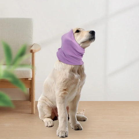 Calming Dog Ears Cover For Noise Reduce Pet Hood Earmuffs For Anxiety Relief Grooming Bathing Blowing Pets Drying null