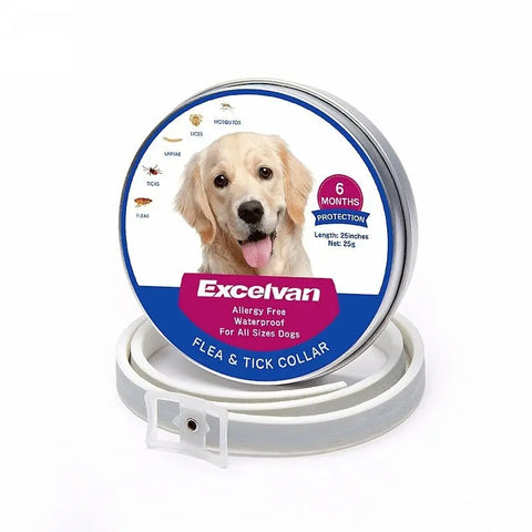 Waterproof Adjustable Insect Repellent Collar Flea Tick Removal null