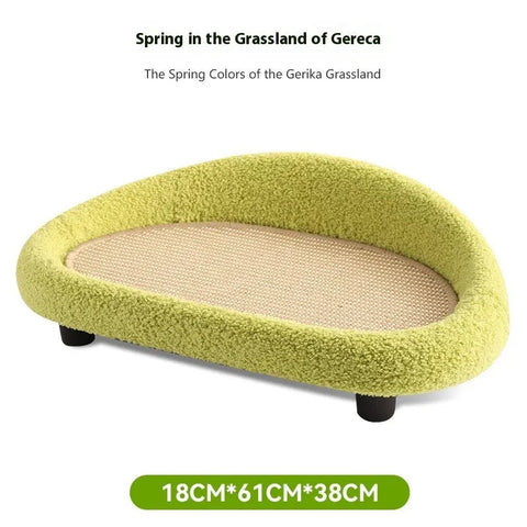 Cat Scratch Board Cat Sofa Cat Nest Integrated Sisal Anti-dandruff Scratch-resistant Cat Claw Grinding Artifact null