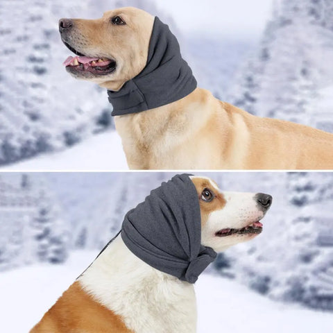 Noise Reduction Dog Hoodie Dog Head Warp Dog Calming Hoodie Hematoma Ear Wraps Head Cover Muffs For Anxiety Relief Pet Supplies null