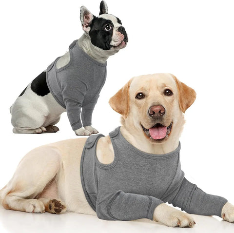 Pet Front Leg Sleeve Wrap Support Aids In Healing Comfortable Sleeve Leggings Against Licking Dog Leggings Elbow Brace null