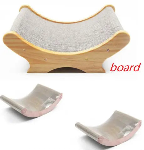 U-shaped bed cat toy cat paw grinder null