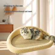 Cat Scratch Board Cat Sofa Cat Nest Integrated Sisal Anti-dandruff Scratch-resistant Cat Claw Grinding Artifact null