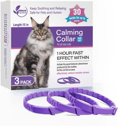 Pet Soothing Calming Collar Cat null