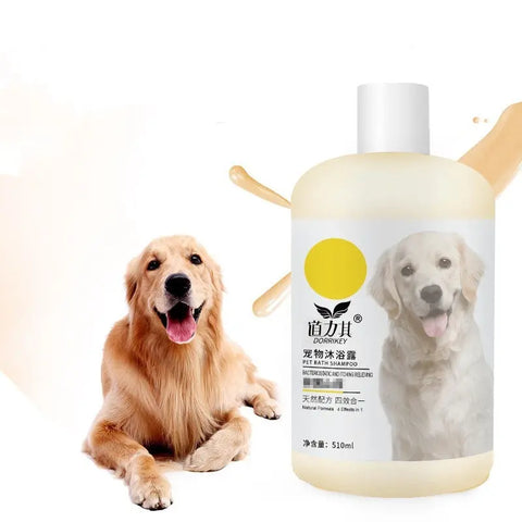 Pet Shower Gel 510ml Cat Shampoo Decontamination Bath Supplies null
