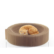 Corrugated Scratching Board Organ Nest Foldable Large Cat Toy Claw Sharpener Pet Supplies null