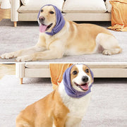 Noise Reduction Dog Hoodie Dog Head Warp Dog Calming Hoodie Hematoma Ear Wraps Head Cover Muffs For Anxiety Relief Pet Supplies null
