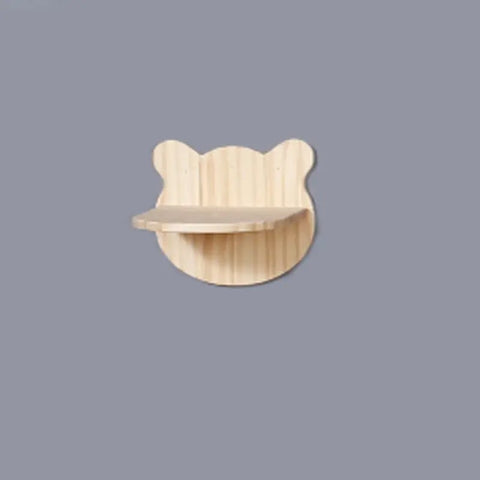 Cat climbing frame solid wood null
