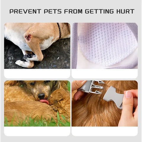 Dogs Knee Protector Pad For Calluses, Dog Knee Brace, Front Elbow Support Wrap, Dog Sleeves For Wounds Dog Elbow Callus Treatment For Medium Large Dogs With Scarf null