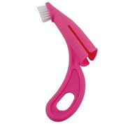 Pet Finger Toothbrush Teddy Dog Brush Bad Breath Tartar Teeth Tool Dog Cat Cleaning Supplies 2 Colors Cat Dog Toothbrushes null